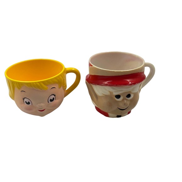 Vintage 1970's Plastic Keebler Elf Campbell's Soup Blonde Child Dolly Dingle - Picture 1 of 9